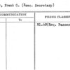 Snyder, Frank G. (Exec. Secretary)