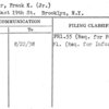 Snyder, Frank K. (Jr.)