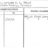 Snyder, Gertrude R.L. (Miss)