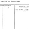 Social Ideas in The Worlds Fair
