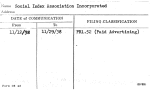 Social Index Association Incorporated