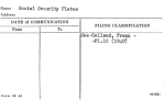 Social Security Plates