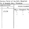 Social Service Guild of the M.E. Hospital