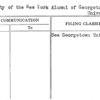 Society of the New York Alumni of Georgetown University