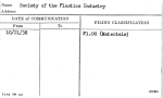 Society of the Plastics Industry