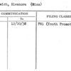 Sokolowich, Eleanora (Miss)