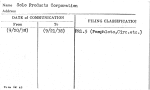 Solo Products Corporation