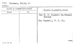Solomon, Philip J.
