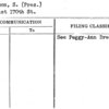 Solomon, S. (Pres.)