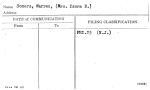 Somers, Warren, (Mrs. Isora B.)