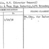 Somerville, R.V. (Director General)