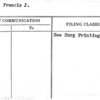 Sorg, Francis J.