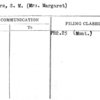 Souders, S.M. (Mrs. Margaret)