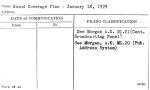 Sound Coverage Plan - January 18, 1939