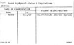 Sound Equipment--Rules & Regulations