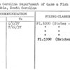 South Carolina Department of Game & Fish