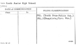 South Junior High School