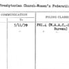 South Presbyterian Church-Women's Federation