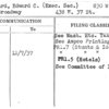 Southard, Edward C. (Exec. Sec.)