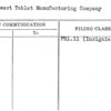 Southwest Tablet Manufacturing Company