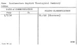 Southwestern Baptist Theological Seminary