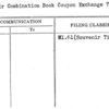 Souvenir Combination Book Coupon Exchange Table