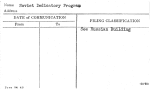 Soviet Dedicatory Program
