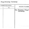 Soviet Flag-Raising Ceremony