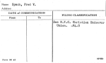 Spach, Fred V.