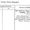 Sparks, Sidney (Sales Manager)