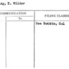 Spaulding, E. Wilder