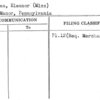Speakman, Eleanor (Miss)