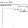 Speakman, Harold (Mrs)