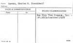 Speaks, Charles E. (President)