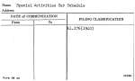 Special Activities Car Schedule