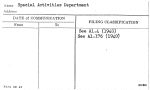 Special Activities Department