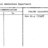 Special Admissions Department