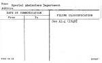 Special Admissions Department
