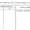 Special Committees for Closing Weeks of Fair