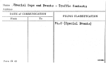 Special Days and Events - Traffic Contacts