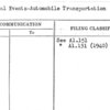 Special Events-Automobile Transportation