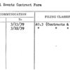 Special Events Contract Form
