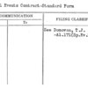 Special Events Contract-Standard Form
