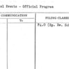 Special Events - Official Program