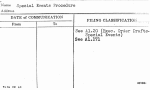 Special Events Procedure