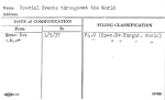 Special Events throughout the World