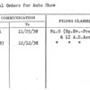 Special Orders for Auto Show