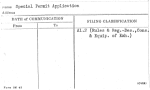 Special Permit Application