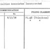Specialties Associates Incorporated