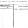 Specifications for Concession Operations